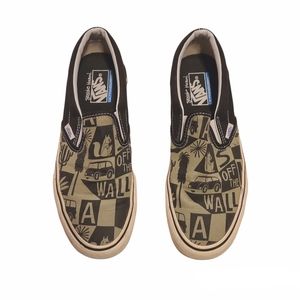 Vans Outdoorsy California Slip-ons | Green/Black